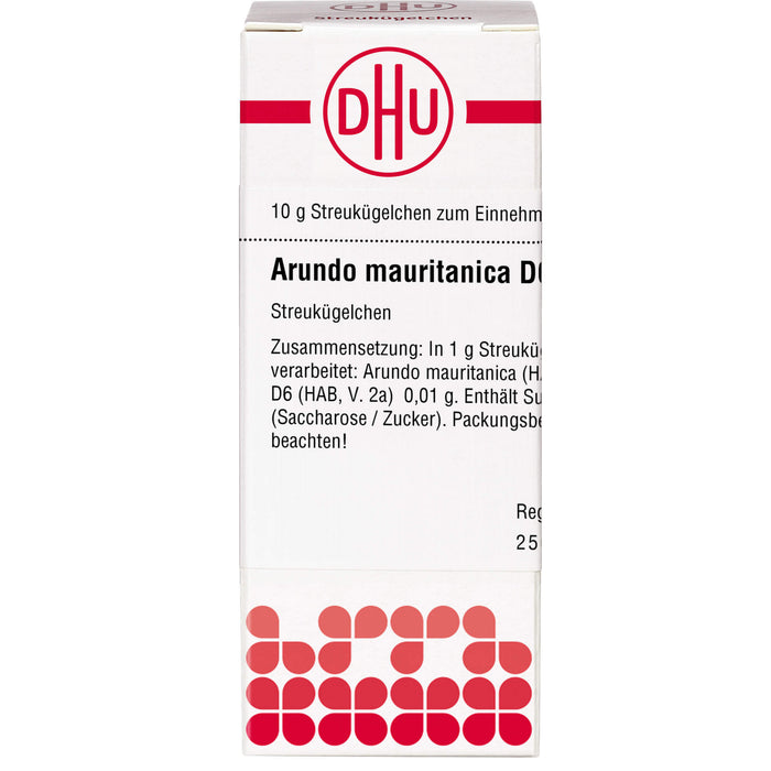 DHU Arundo mauritanica D6 Streukügelchen, 10 g Globuli