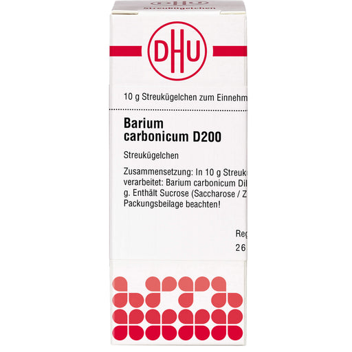 Barium carbonicum D200 DHU Globuli, 10 g Globuli