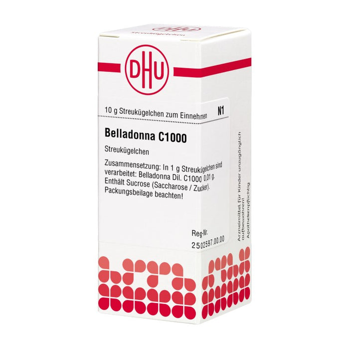 Belladonna C1000 DHU Globuli, 10 g Globuli