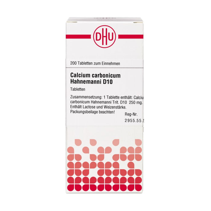 Calcium carbonicum D10 DHU Tabletten Hahnemanni, 200 St. Tabletten