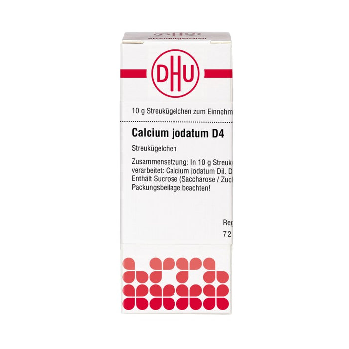 DHU Calcium jodatum D4 Streukügelchen, 10 g Globuli