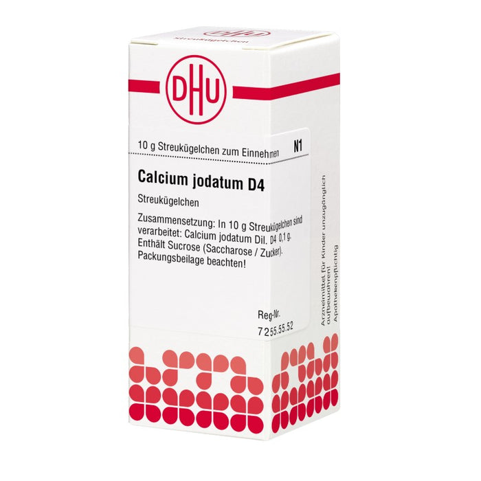 DHU Calcium jodatum D4 Streukügelchen, 10 g Globuli