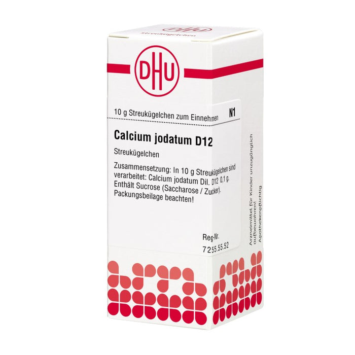 DHU Calcium jodatum D12 Streukügelchen, 10 g Globuli