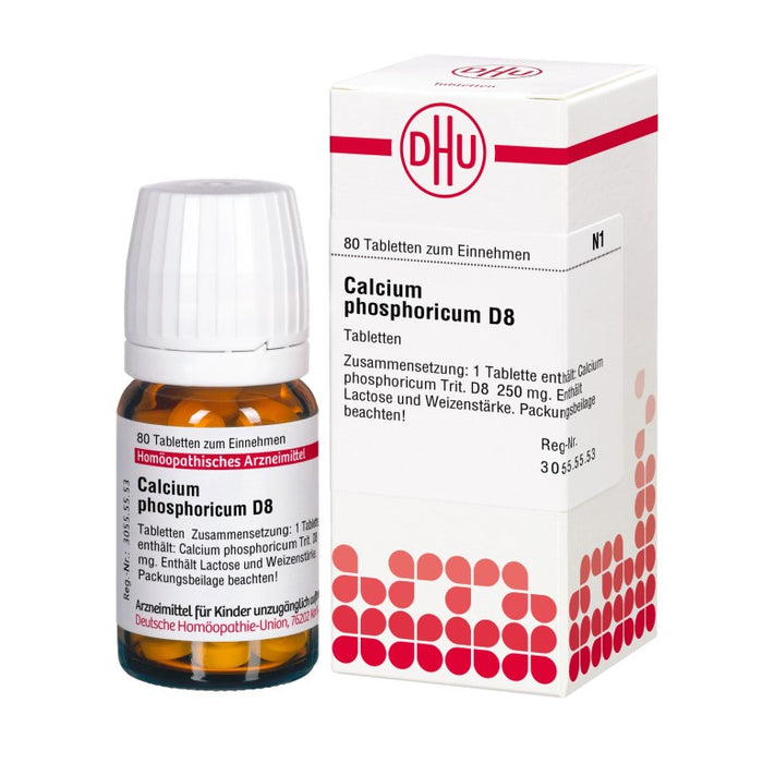 DHU Calcium phosphoricum D8 Tabletten, 80 St. Tabletten