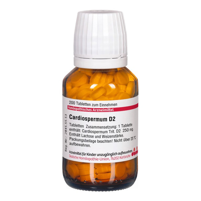 DHU Cardiospermum D2 Tabletten, 200 St. Tabletten