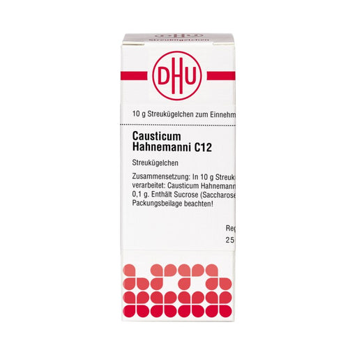 DHU Causticum Hahnemanni C12 Streukügelchen, 10 g Globuli