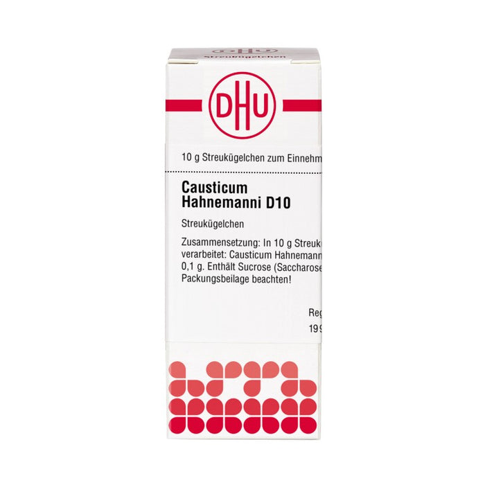 DHU Causticum Hahnemanni D10 Streukügelchen, 10 g Globuli