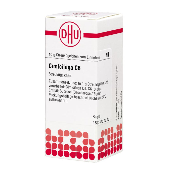 DHU Cimicifuga C6 Streukügelchen, 10 g Globuli