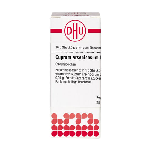 Cuprum arsenicosum D30 DHU Globuli, 10 g Globuli
