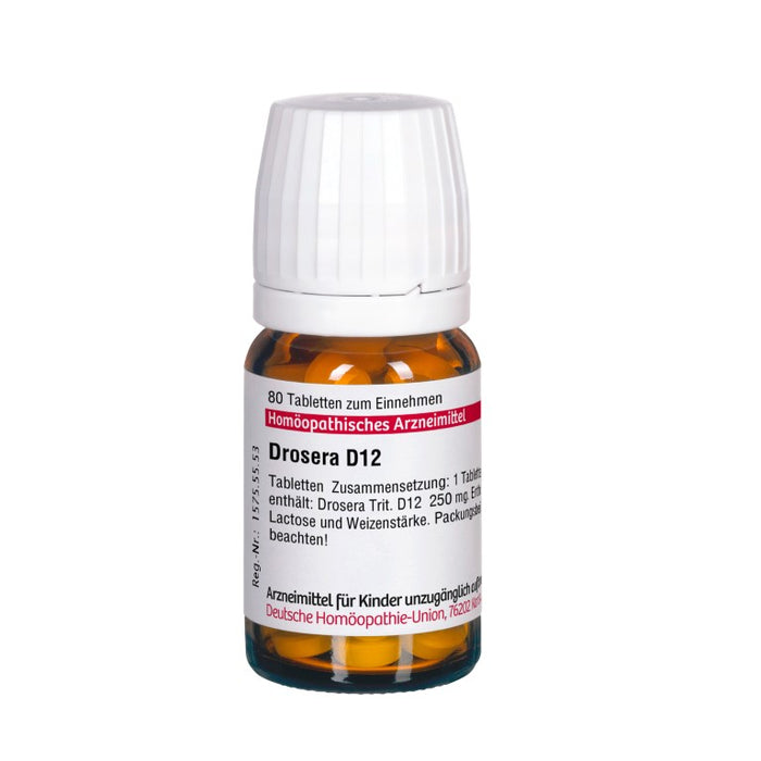 Drosera D12 DHU Tabletten, 80 St. Tabletten