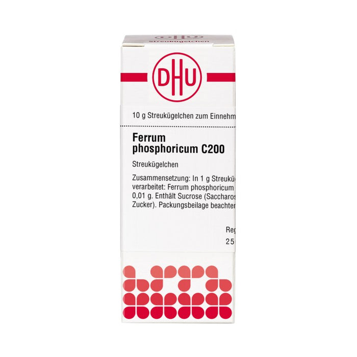 DHU Ferrum phosphoricum C200 Streukügelchen, 10 g Globuli