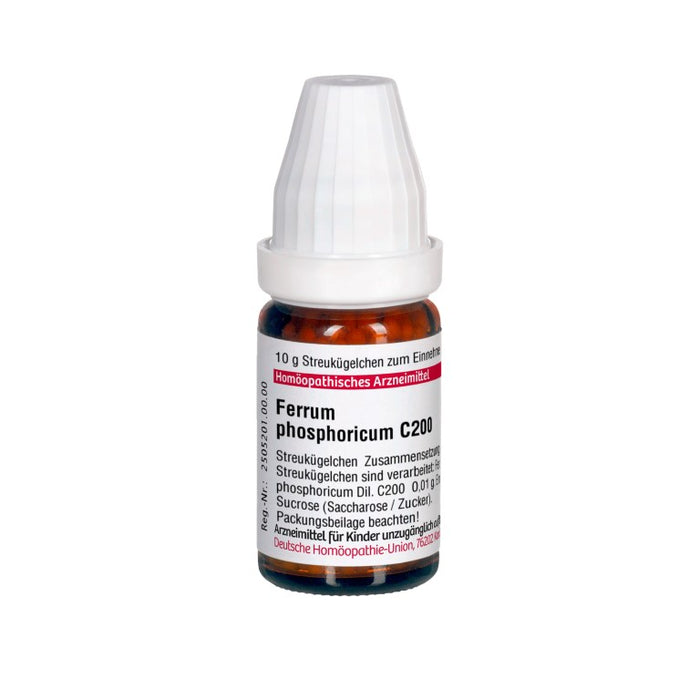DHU Ferrum phosphoricum C200 Streukügelchen, 10 g Globuli