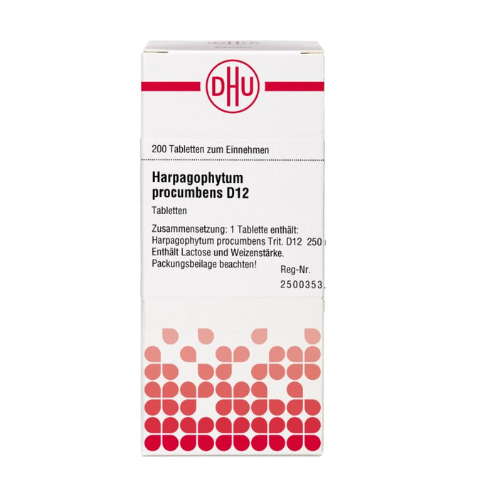 Harpagophytum procumbens D12 DHU Tabletten, 200 St. Tabletten