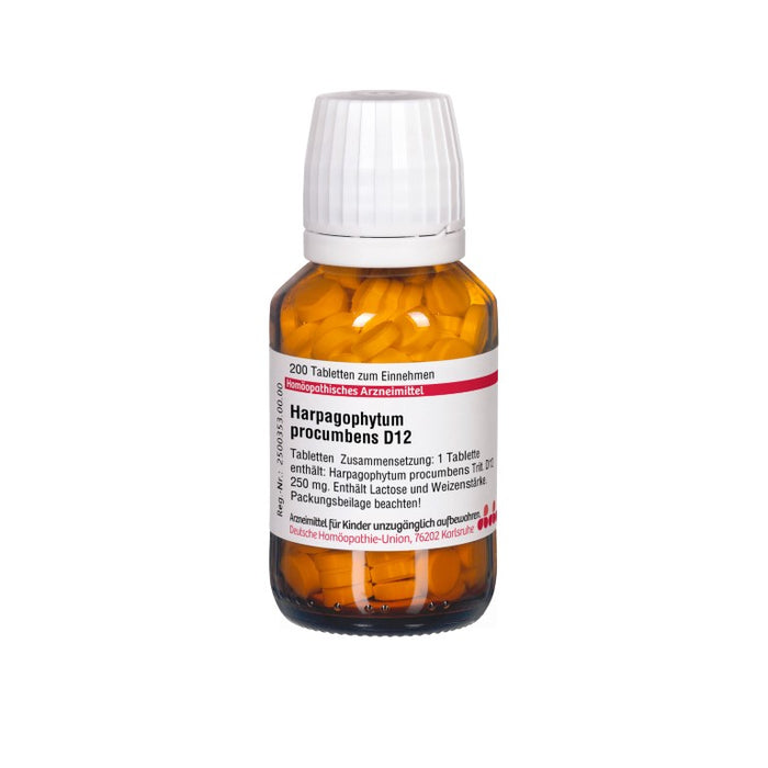 Harpagophytum procumbens D12 DHU Tabletten, 200 St. Tabletten