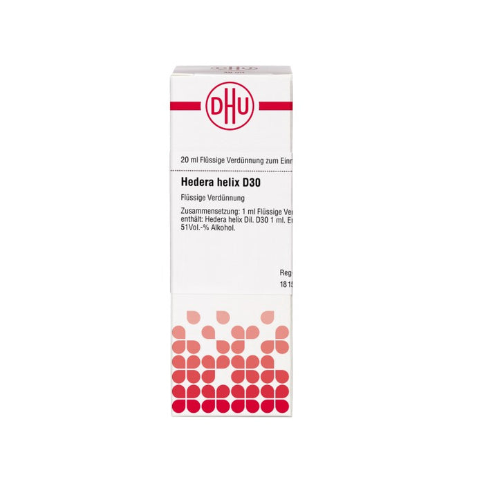 Hedera helix D30 DHU Dilution, 20 ml Lösung