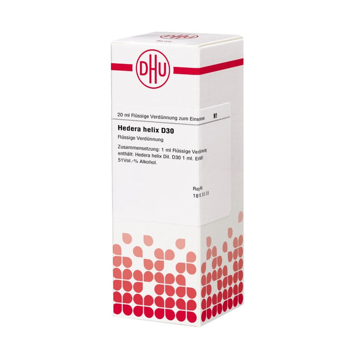 Hedera helix D30 DHU Dilution, 20 ml Lösung