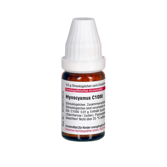 DHU Hyoscyamus C1000 Streukügelchen, 10 g Globuli