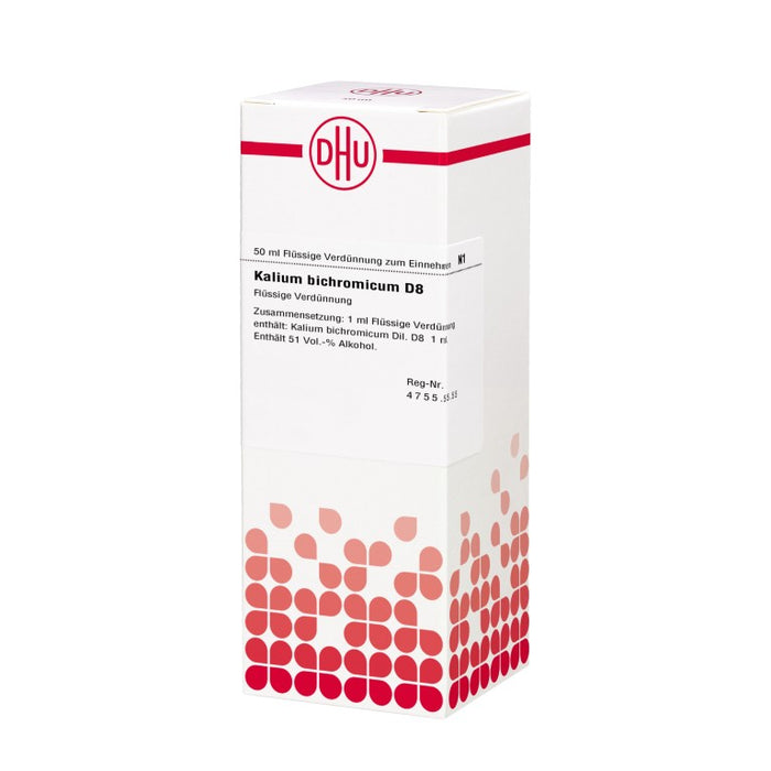 DHU Kalium bichromicum D8 Dilution, 50 ml Lösung