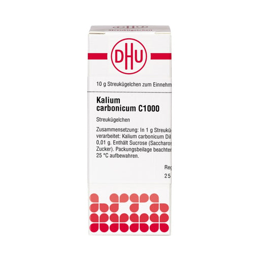 Kalium carbonicum C1000 DHU Globuli, 10 g Globuli
