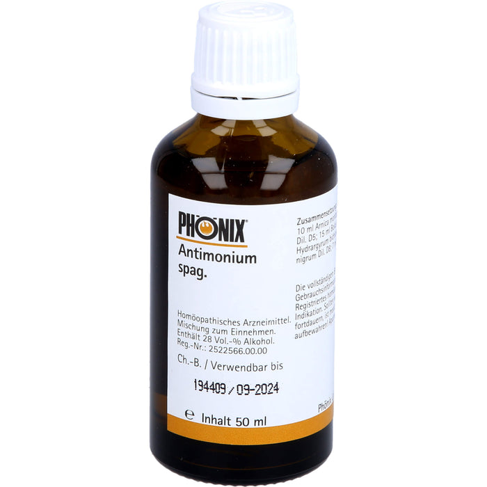 Phönix antimonium spag. Tropfen, 50 ml Lösung