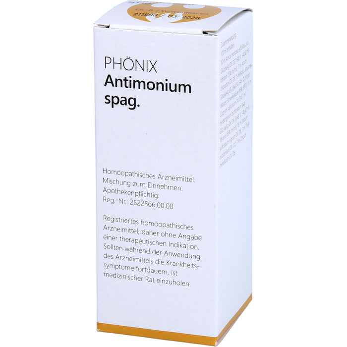 PHÖNIX Antimonium spag. Tropfen, 100 ml Lösung