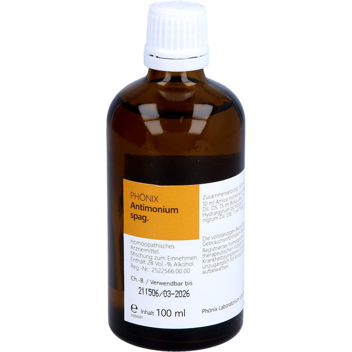 PHÖNIX Antimonium spag. Tropfen, 100 ml Lösung
