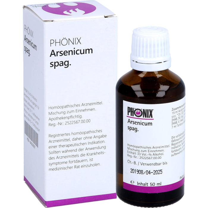 Phönix arsenicum spag. Tropfen, 50 ml MIS