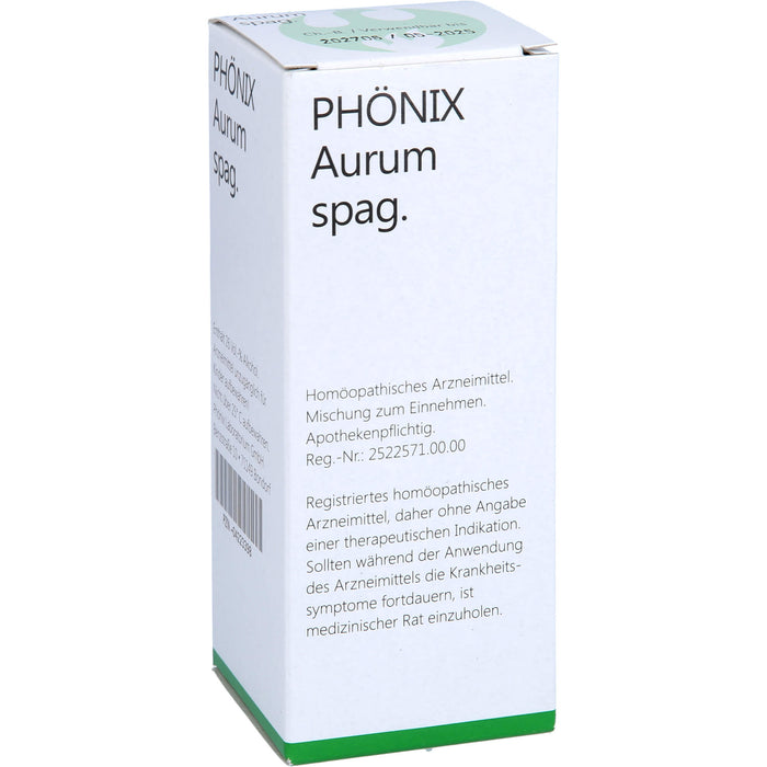 Phönix Aurum spag. Tropfen, 100 ml Lösung