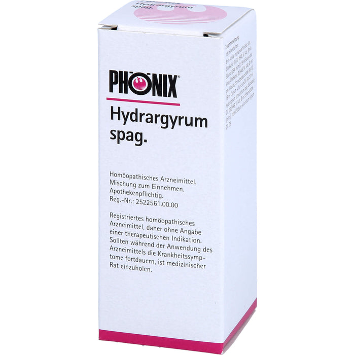 PHÖNIX Hydrargyrum spag. Mischung, 50 ml Lösung