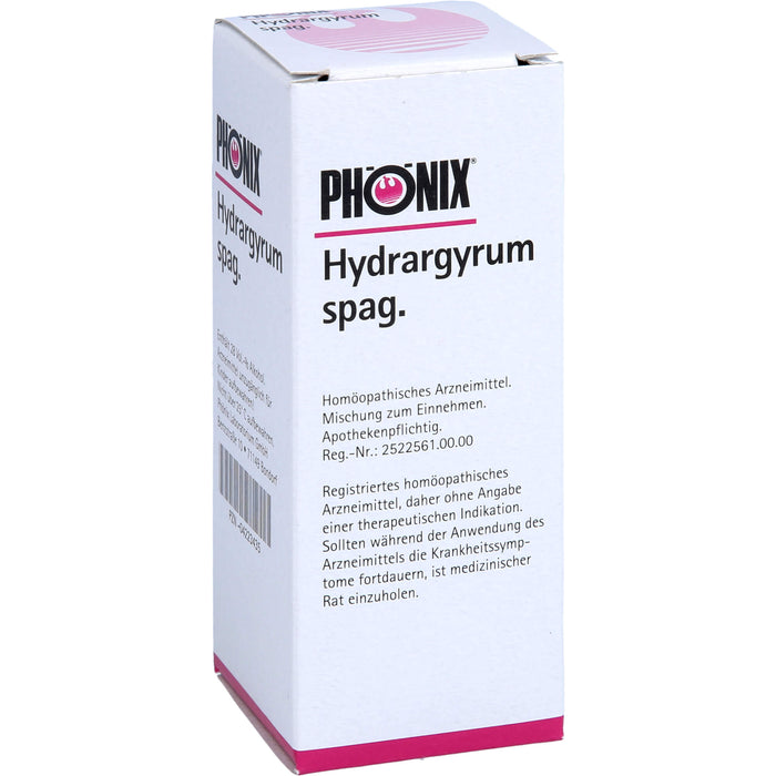 PHÖNIX Hydrargyrum spag. Mischung, 50 ml Lösung