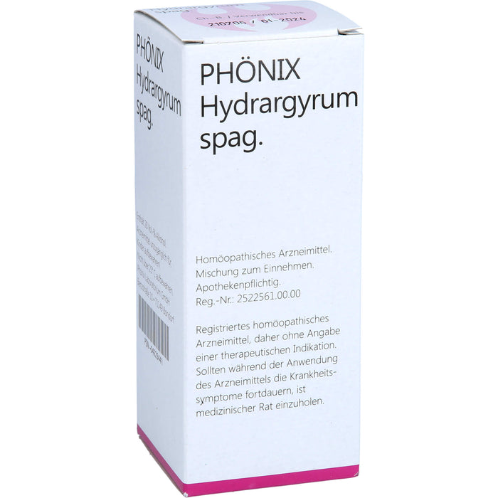 Phönix Hydrargyrum spag. Tropfen, 100 ml Lösung
