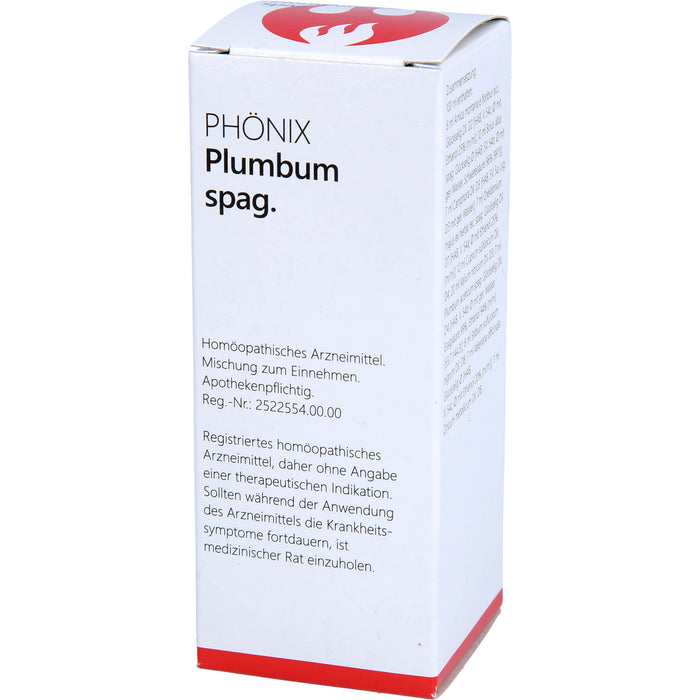 PHÖNIX plumbum spag. Tropfen, 50 ml Lösung