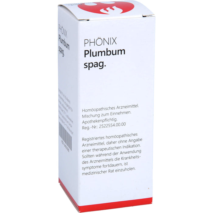 PHÖNIX plumbum spag. Tropfen, 50 ml Lösung
