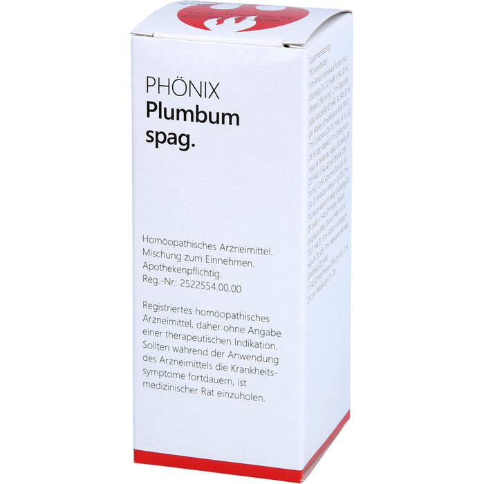 PHÖNIX Plumbum spag. Tropfen, 100 ml Mischung