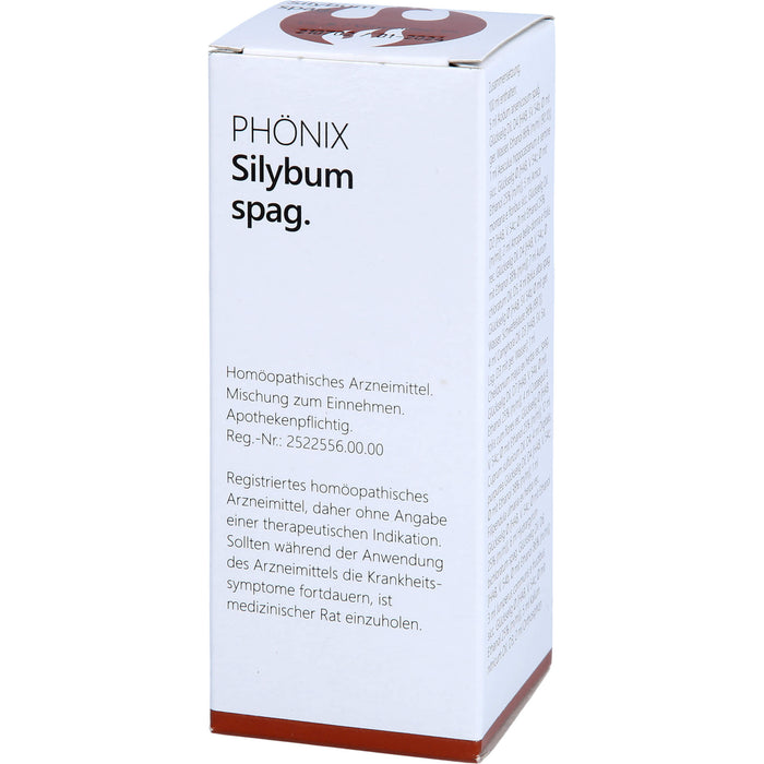 PHÖNIX Silybum Spag. Tropfen, 100 ml Mischung