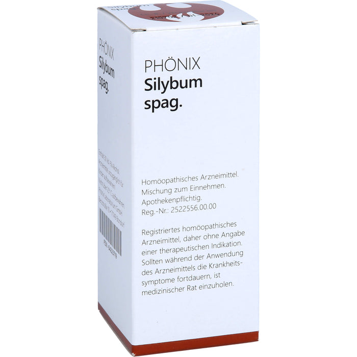 PHÖNIX Silybum Spag. Tropfen, 100 ml Mischung