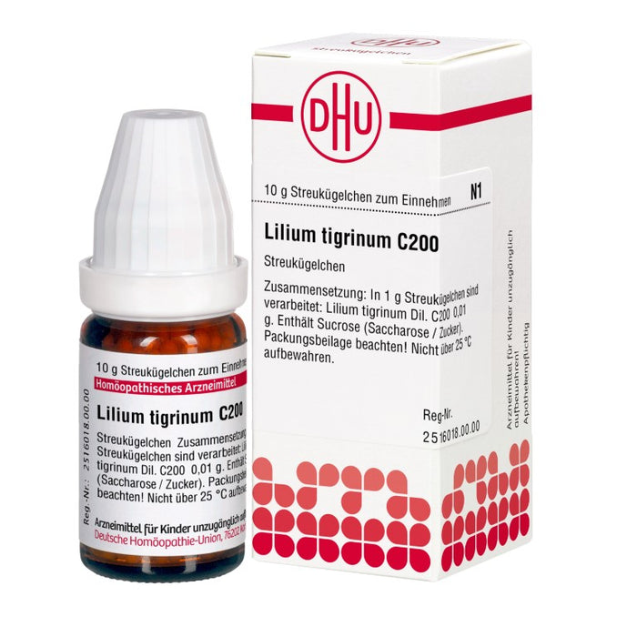 DHU Lilium tigrin C200 Streukügelchen, 10 g Globuli