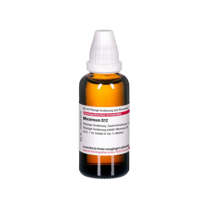 DHU Mezereum D12 Dilution, 50 ml Lösung