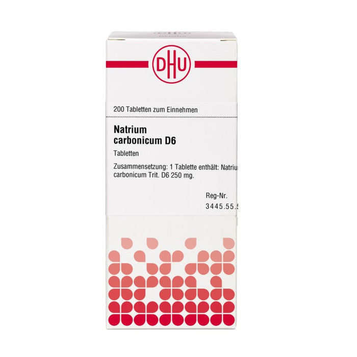 DHU Natrium carbonicum D6 Tabletten, 200 St. Tabletten