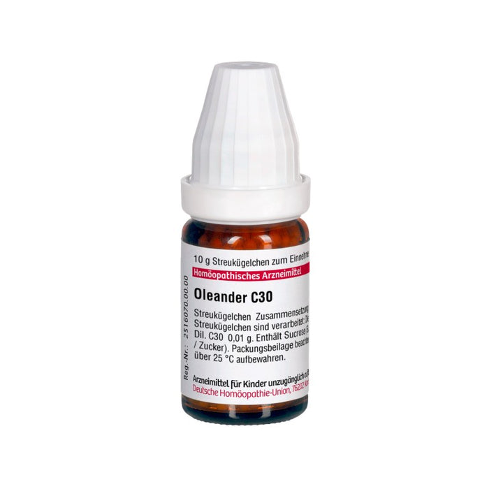 DHU Oleander C30 Streukügelchen, 10 g Globuli