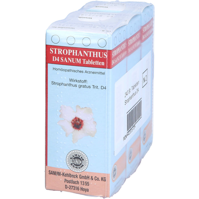 SANUM-KEHLBECK Strophanthus D4 Sanum Tabletten, 240 St. Tabletten