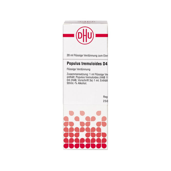 Populus tremuloides D4 DHU Dilution, 20 ml Lösung