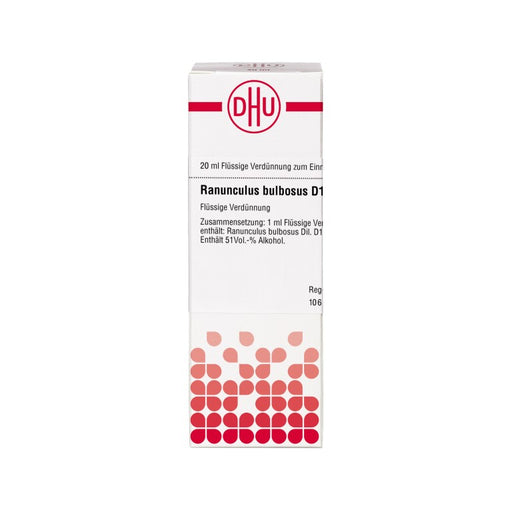 Ranunculus bulbosus D12 DHU Dilution, 20 ml Lösung