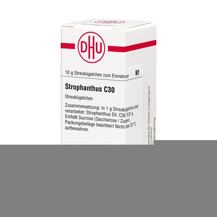 DHU Strophanthus C 30 Streukügelchen, 10 g Globuli