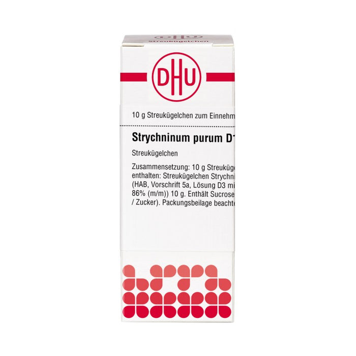 DHU Strychninum purum D10 Streukügelchen, 10 g Globuli