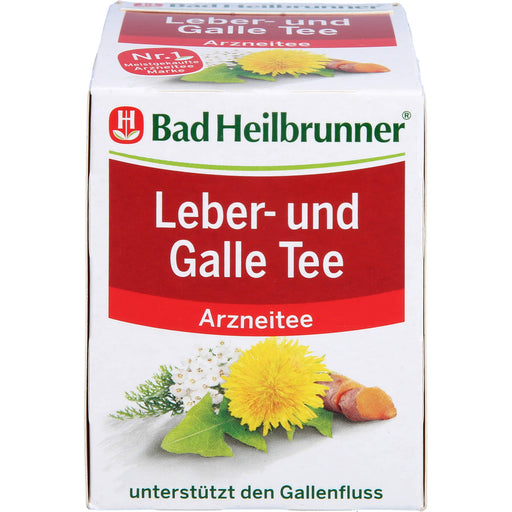 Bad Heilbrunner Leber- und Galletee, 8X1.75 g FBE
