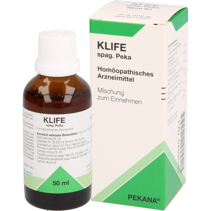 Klife spag. Peka Tropfen, 50 ml Lösung