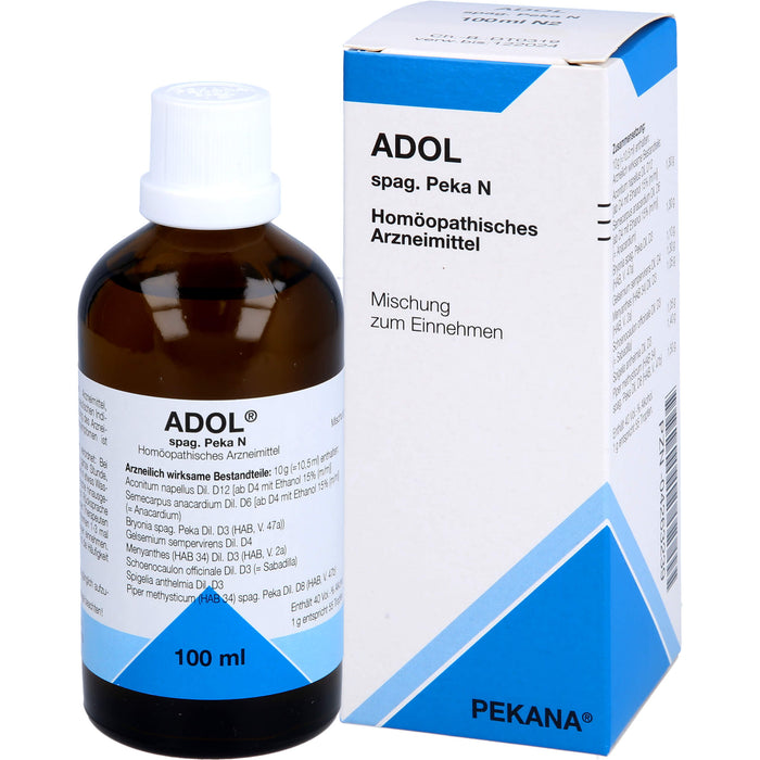 PEKANA ADOL spag. Peka N Tropfen homöopathische Mischung, 100 ml Lösung