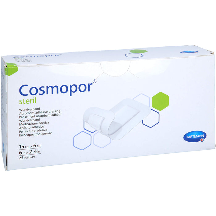 COSMOPOR STERIL 15X6CM, 25 St PFL