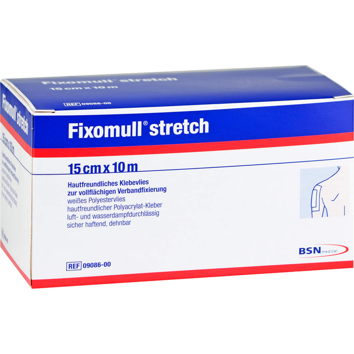 Fixomull stretch 10 m x 15 cm hautfreundliches Klebevlies, 1 St. Pflaster